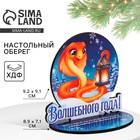 Оберег новогодний на подставке «Волшебного года!», 8,9 х 7,1 см. 10532289 - фото 310268396