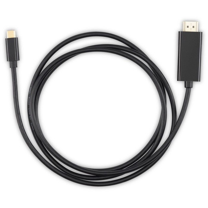 Кабель-переходник аудио-видео Buro USB Type-C (m)/HDMI (m) 1.5м. черный (BU-TYPEC-HDMI-1.5M   107481 - фото 51644571