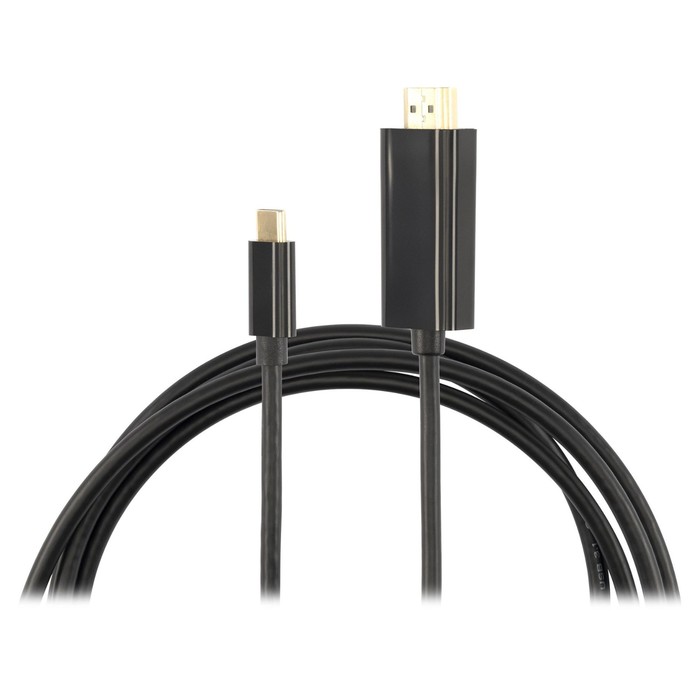 Кабель-переходник аудио-видео Buro USB Type-C (m)/HDMI (m) 1.5м. черный (BU-TYPEC-HDMI-1.5M   107481 - фото 51644572