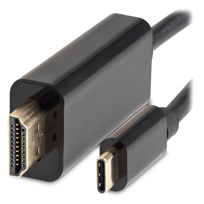 Кабель-переходник аудио-видео Buro USB Type-C (m)/HDMI (m) 1.5м. черный (BU-TYPEC-HDMI-1.5M   107481 - фото 51644573