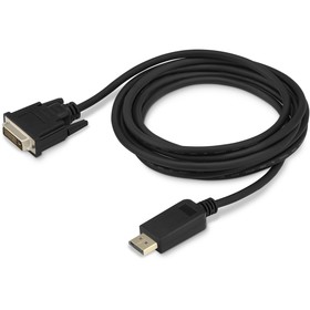 Кабель аудио-видео Buro 1.1v DisplayPort (m)/DVI-D (Dual Link) (m) 3м. позолоч.конт. черный   107481