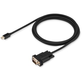 Кабель аудио-видео Buro 1.1v miniDisplayport (m)/VGA (m) 2м. позолоч.конт. черный (BHP MDPP   107481