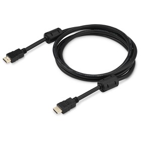 Кабель аудио-видео Buro HDMI 1.4 HDMI (m)/HDMI (m) 1.8м. феррит.кольца черный (HDMI-19M/19M   107481