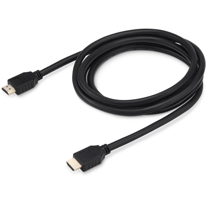 Кабель аудио-видео Buro HDMI 2.0 HDMI (m)/HDMI (m) 2м. позолоч.конт. черный (BHP HDMI 2.0)   1074819