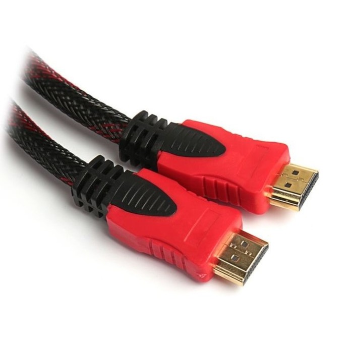 Кабель соединительный аудио-видео HDMI (m)/HDMI (m) 3м. позолоч.конт. черный (1497547) - фото 51644726