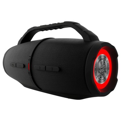 Колонка портативная Урал «Гагарин» ГР-007, акустическая, 60 Вт, чёрная, Bluetooth/3.5 мм/USB