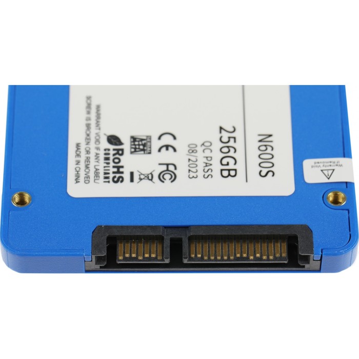 Накопитель SSD Netac SATA-III 256GB NT01N600S-256G-S3X N600S 2.5" - фото 51644901