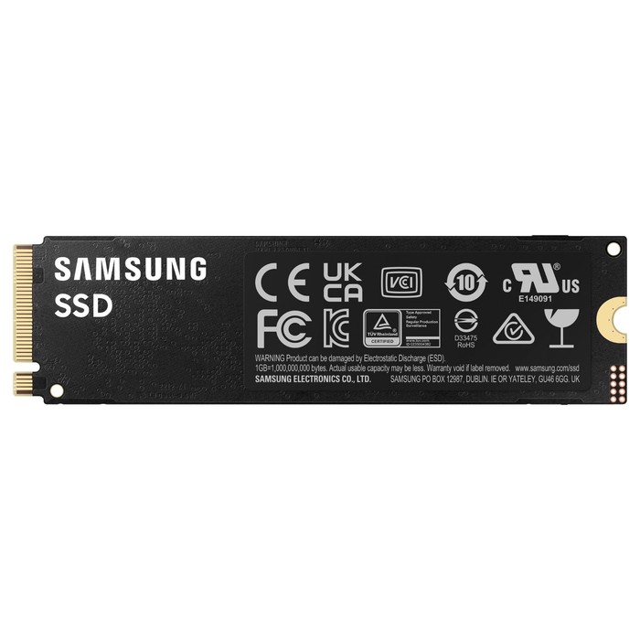 Накопитель SSD Samsung PCIe 4.0 x4 4TB MZ-V9P4T0BW 990 Pro M.2 2280 - фото 51644919