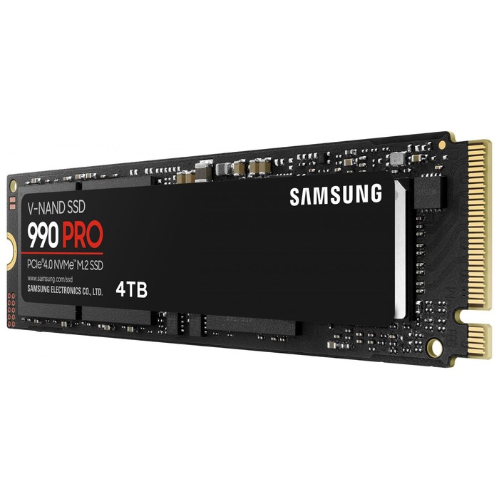 Накопитель SSD Samsung PCIe 4.0 x4 4TB MZ-V9P4T0BW 990 Pro M.2 2280 - фото 51644920