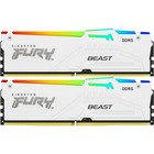 Память DDR5 2x32GB 6000MHz Kingston KF560C36BWEAK2-64 Fury Beast White Expo RGB RTL Gaming   1074836 - фото 51684976