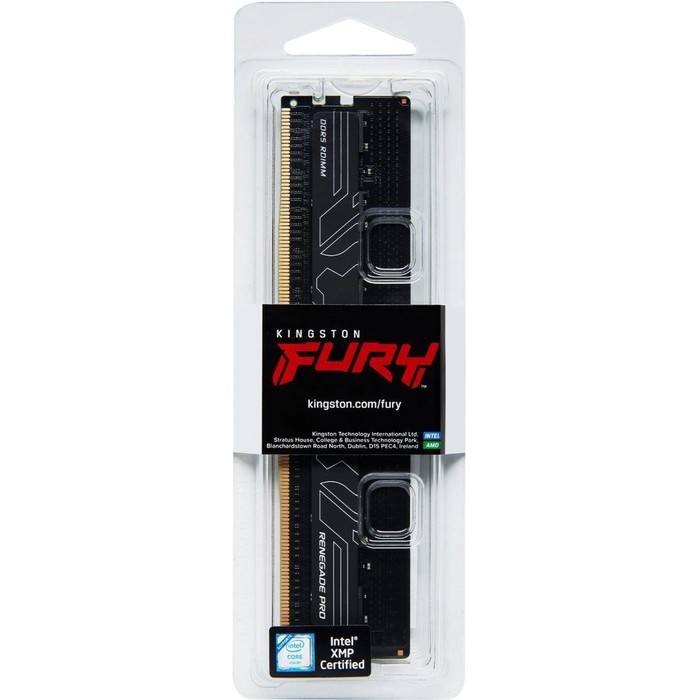 Память DDR5 32GB 5600MHz Kingston KF556R28RBE2-32 Fury Renegade Pro RTL PC5-44800 CL28 DIMM   107483 - фото 51644934