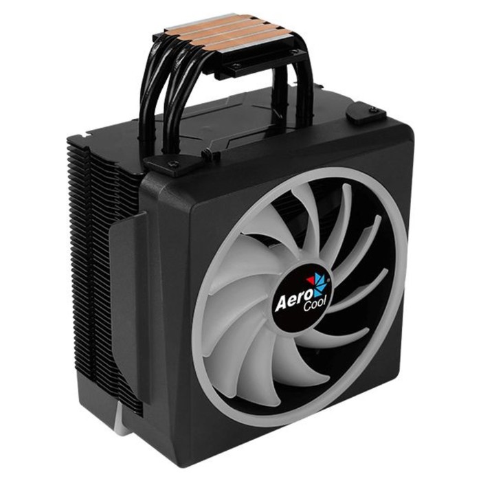 Устройство охлаждения(кулер) Aerocool Cylon 4F Soc-AM5/AM4/1151/1200/2066/1700 белый 4-pin   1074837 - фото 51644954