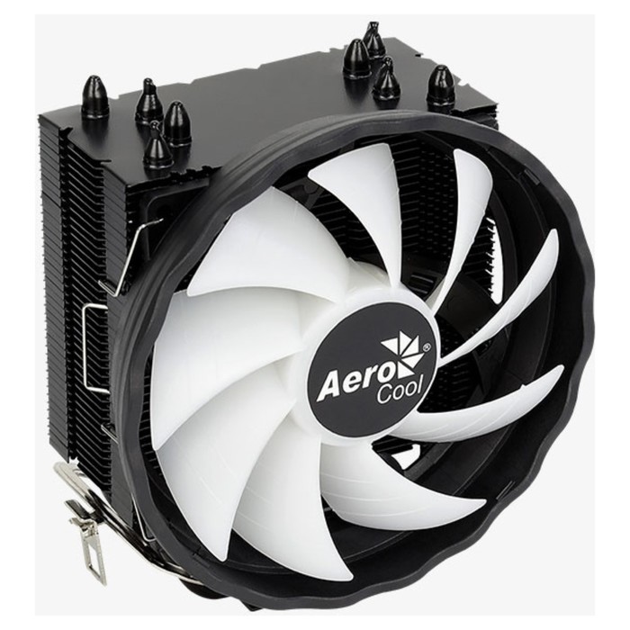 Устройство охлаждения(кулер) Aerocool Rave 4 ARGB Soc-AM5/AM4/1151/1200/1700 черный/белый 4   107483 - фото 51644970