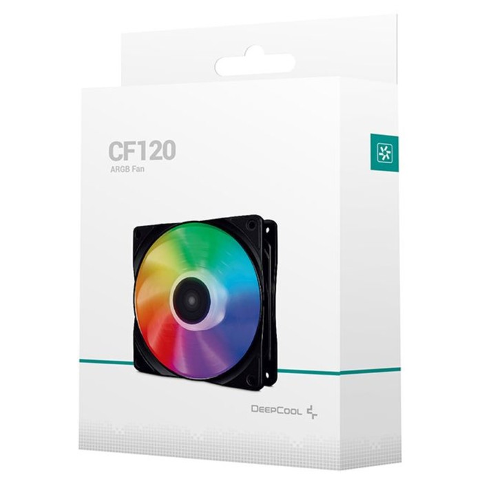 Вентилятор Deepcool CF 120 ARGB 120x120x25mm черный 4-pin 17.8-27dB 159gr Ret (DP-FA-RGB-CF   107483 - фото 51644993