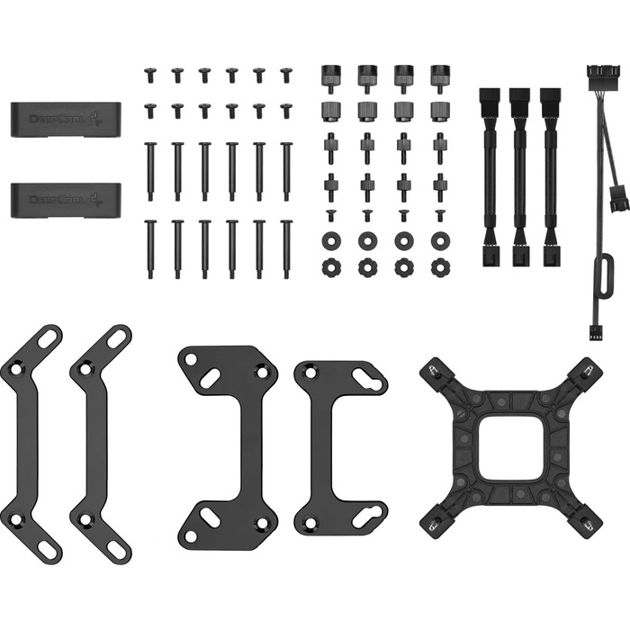 Система водяного охлаждения Deepcool LT720 Soc-AM5/AM4/1151/1200/1700 черный 4-pin 19-32.9d   107483 - фото 51645028