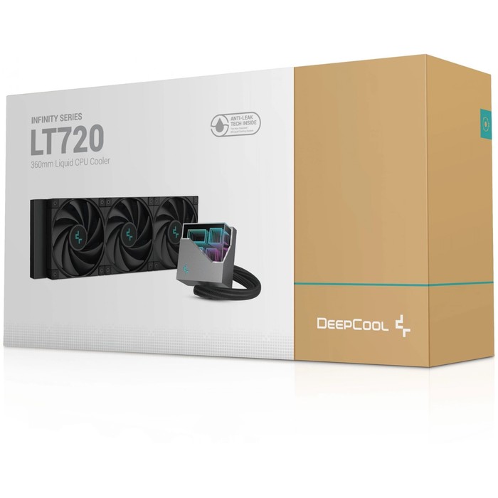 Система водяного охлаждения Deepcool LT720 Soc-AM5/AM4/1151/1200/1700 черный 4-pin 19-32.9d   107483 - фото 51645029