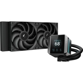 Система водяного охлаждения Deepcool Mystique 240 Soc-AM5/AM4/1151/1200/1700 черный 4-pin 3   107483