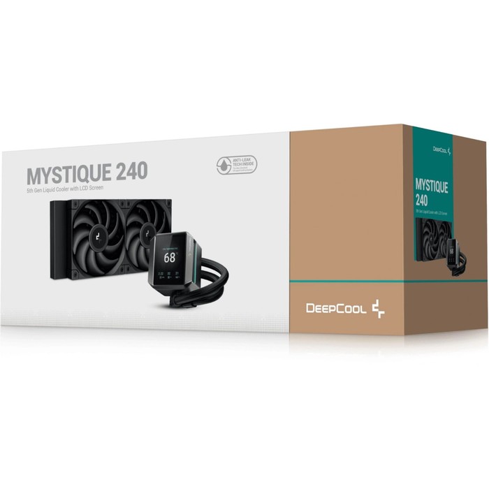 Система водяного охлаждения Deepcool Mystique 240 Soc-AM5/AM4/1151/1200/1700 черный 4-pin 3   107483 - фото 51645035