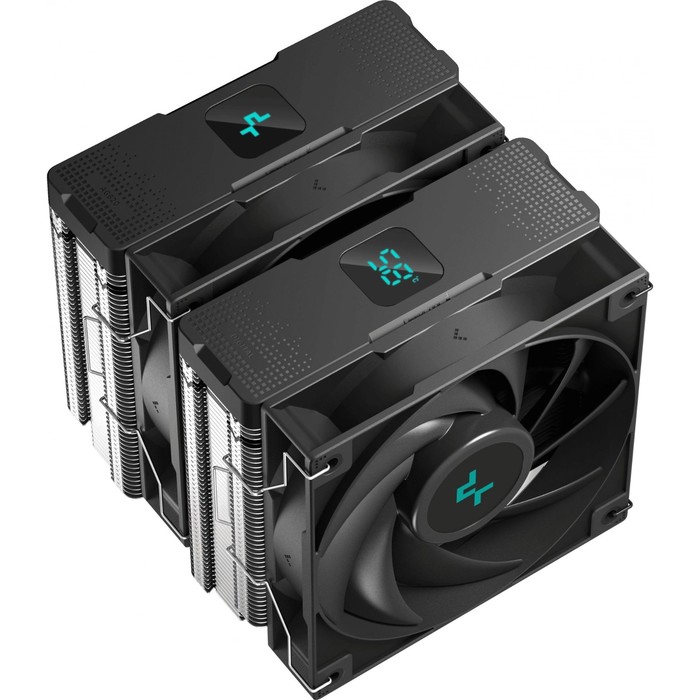 Устройство охлаждения(кулер) Deepcool AG620 Digital Soc-AM5/AM4/1151/1200/2066/1700 черный   1074841 - фото 51651938