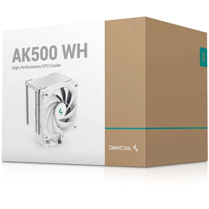 Устройство охлаждения(кулер) Deepcool AK500 WH Soc-AM5/AM4/1151/1200/1700 белый 4-pin 25.9-   107484 - фото 51645139