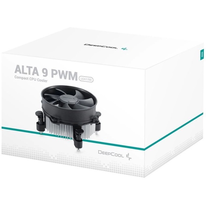 Устройство охлаждения(кулер) Deepcool Alta 9 PWM Soc-1700 черный 4-pin 18-33dB Al 65W 208gr   107484 - фото 51645152