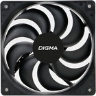 Вентилятор Digma DFAN-120-9 120x120x25mm черный 3-pin 4-pin (Molex)23dB 120gr Ret - фото 51645187