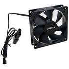 Вентилятор Digma DFAN-90 90x90x25mm черный 3-pin 4-pin (Molex)23dB 82gr Ret - фото 51645202 Вентилятор Digma DFAN-90 90x90x25mm черный 3-pin 4-pin (Molex)23dB 82gr Ret - фото 51645202