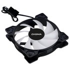 Вентилятор Digma DFAN-FRGB1 120x120x25mm черный 3-pin 4-pin (Molex)23dB 125gr Ret - фото 51645210 Вентилятор Digma DFAN-FRGB1 120x120x25mm черный 3-pin 4-pin (Molex)23dB 125gr Ret - фото 51645210