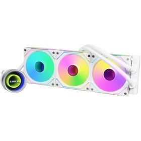 Система охлаждения водяная Lian-Li GA II Trinity 360 White ARGB, ARGB, 360 мм, Socket AM5/AM4/1151/1200/1700, белая 10748529
