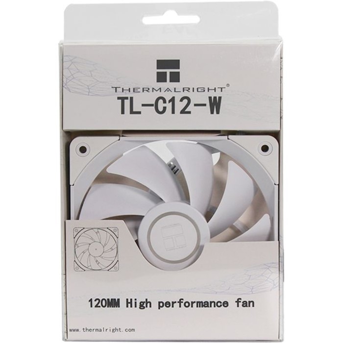 Вентилятор Thermalright TL-C12-W белый 4-pin 25.6dB 135gr Ret - фото 51645496