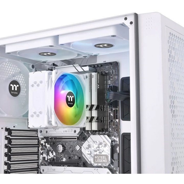 Устройство охлаждения(кулер) Thermaltake UX200 SE ARGB Soc-AM5/AM4/1151/1200/1700 белый 4-p   107485 - фото 51647656