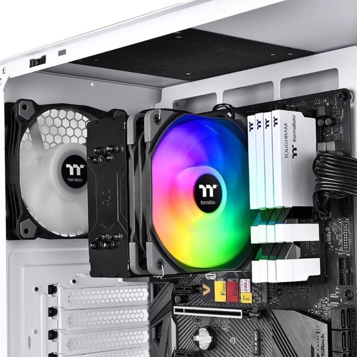 Устройство охлаждения(кулер) Thermaltake UX200 SE ARGB Soc-AM5/AM4/1151/1200/1700 черный 4-   107485 - фото 51647662