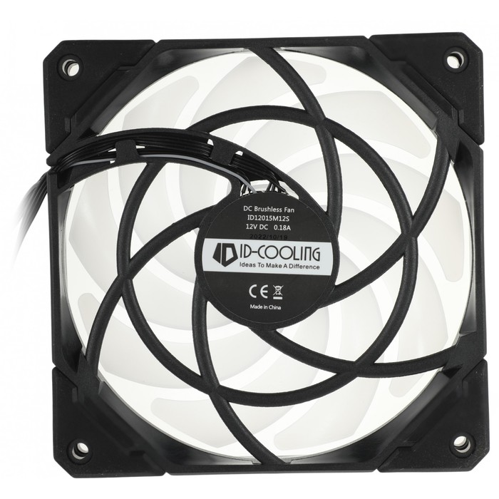 Вентилятор ID-Cooling NO-12015-XT ARGB 120x120x15mm черный 4-pin 14-31dB Ret - фото 51645623