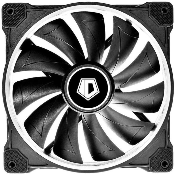 Вентилятор ID-Cooling ZF-14025-ARGB 140x140mm черный 4-pin 17-37dB 208gr Ret - фото 51645627