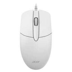 Мышь Acer OMW300 белый оптическая (1200dpi) USB (3but)