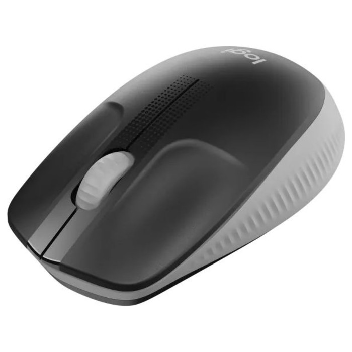 Мышь Logitech M190 черный/серый оптическая (1000dpi) беспроводная USB (2but) - фото 51645897