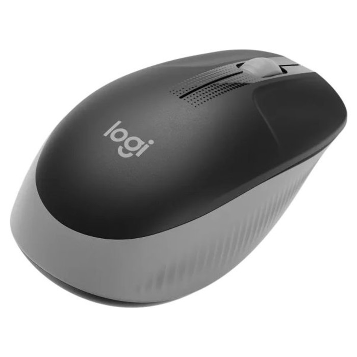 Мышь Logitech M190 черный/серый оптическая (1000dpi) беспроводная USB (2but) - фото 51645898