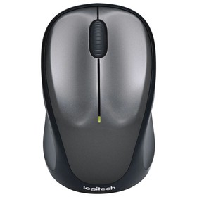 Мышь Logitech M235 серый/черный оптическая (1000dpi) беспроводная USB для ноутбука (2but)