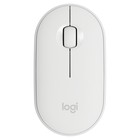 Мышь Logitech M350 белый оптическая (1000dpi) беспроводная BT/Radio USB (2but) - фото 51673777