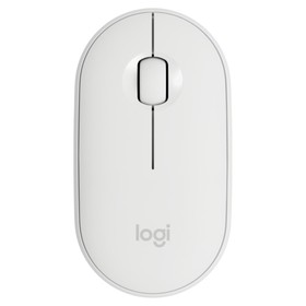 Мышь Logitech M350 белый оптическая (1000dpi) беспроводная BT/Radio USB (2but)