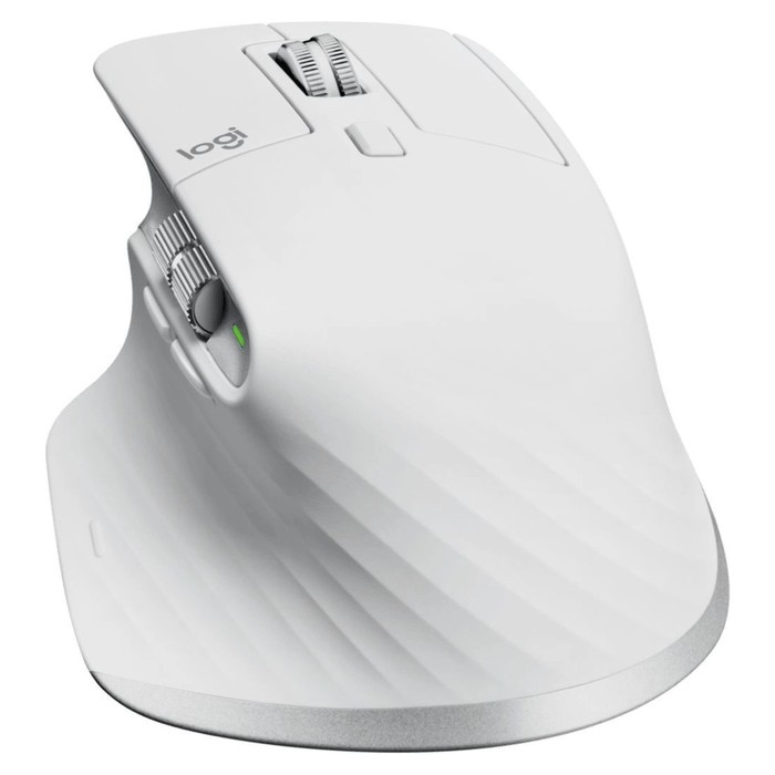 Мышь Logitech MX Master 3S светло-серый оптическая (8000dpi) беспроводная USB (5but) - фото 51645908