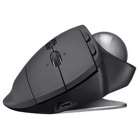 Трекбол Logitech Trackball MX Ergo графитовый оптическая (2048dpi) беспроводная BT/Radio US   107487