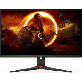 Монитор AOC 23.8" 24G2SPAE черный/красный IPS LED 1ms 16:9 HDMI M/M матовая 250cd 178гр/178   107487