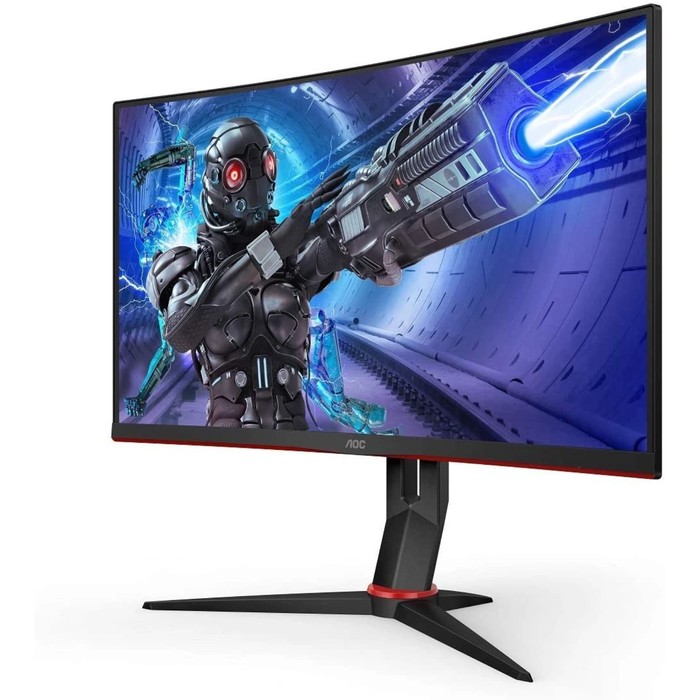 Монитор AOC 27" Gaming C27G2ZU черный/красный VA LED 0.5ms 16:9 HDMI M/M матовая HAS Piv 30   107488 - фото 51646180