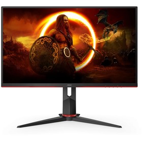 Монитор AOC 27" Q27G2S черный/красный IPS LED 1ms 16:9 HDMI матовая HAS Piv 1000:1 350cd 17   107488