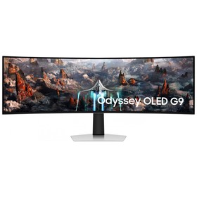 Монитор Samsung 49" Odyssey OLED G9 S49CG930SI серебристый OLED LED 32:9 HDMI M/M матовая H   107488