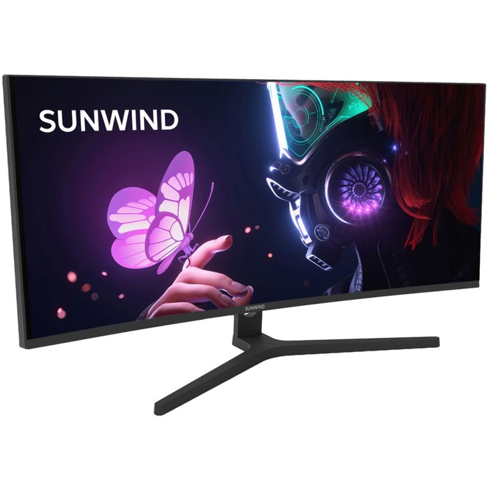 Монитор SunWind 34" SM-34QV401 черный VA LED 6ms 21:9 HDMI матовая 300cd 178гр/178гр 3440x1   107488 - фото 51646325