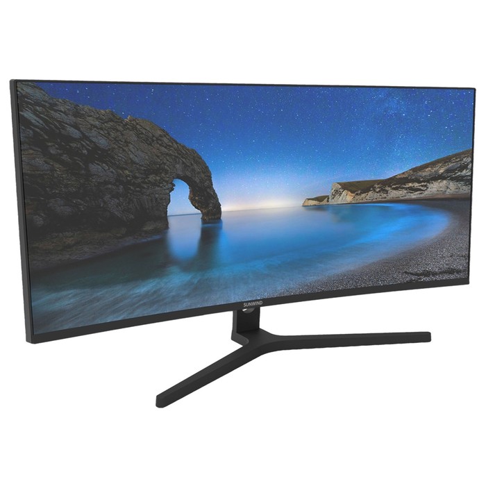 Монитор SunWind 34" SM-34QV401 черный VA LED 6ms 21:9 HDMI матовая 300cd 178гр/178гр 3440x1   107488 - фото 51646330