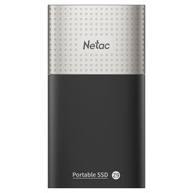 Накопитель SSD Netac USB-C 250GB NT01Z9-250G-32BK Z9 1.8" черный