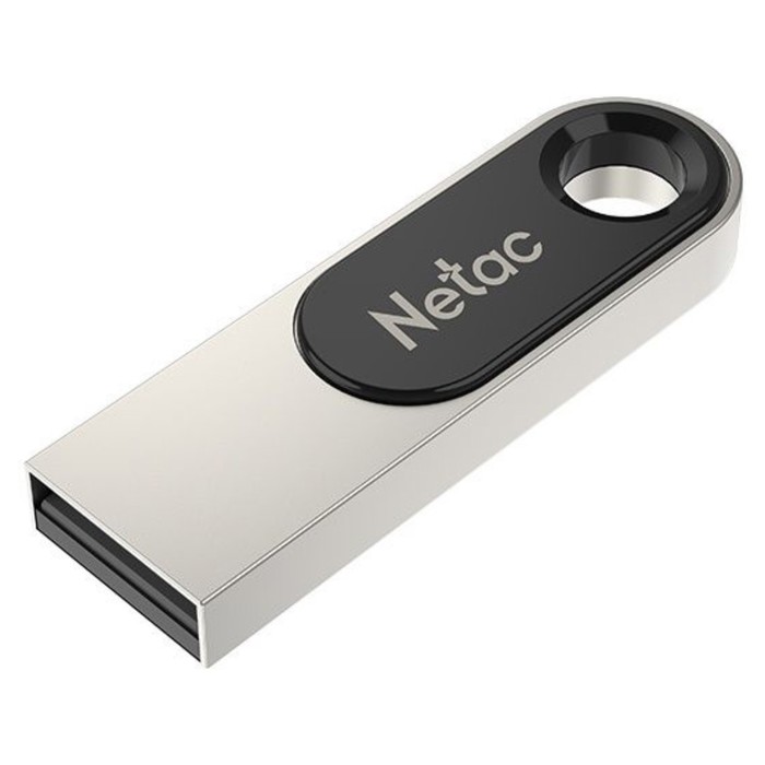 Флешка Netac 128GB U278 NT03U278N-128G-30PN USB3.0 серебристый/черный - фото 51646373